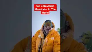 Top 3 Deadliest Mountains in the World ⚠️#K2 #Annapurna #NangaParbat #Mountains #Climbing #adventure
