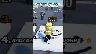 Ranking The Top Best Roblox Memes!