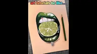 art tutorials be like #Shorts
