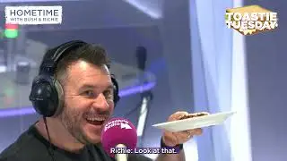 Absolute Radio shout out - Toastie Tuesday - Hometime with Bush & Richie - Crimpit