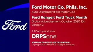 Ford Ranger Ford Truck Month Promo Digital Ad Q4 2020 15s (Philippines, Version 2)
