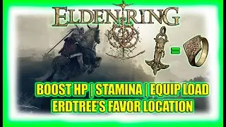 Elden Ring | Boost Max Stamina, HP and Equip load| | Talisman of Erdtree's Favor location