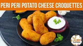 Spice Up Your Snack Game: Peri Peri Potato Cheese Croquettes Recipe!