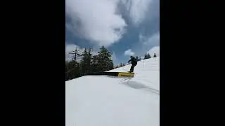 A fun first ski trip of the summer! #freeride #freestyle #ski #skiing #freeski #mountains #oregon