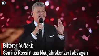 Bitterer Auftakt: Semino Rossi muss Neujahrskonzert absagen #germany