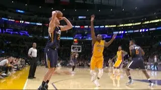 Exciting Final 3 Minutes of Jazz vs Lakers | 12.27.16