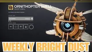 BRIGHT DUST REWARDS - Weekly rewards for Bright Dust in Eververse - The Final Shape [Destiny 2]