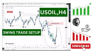 usoil,h4 swing trade setup /LEO FOREX TRADING/Waqas Fx/Urdu/Hindi #usoilanalysis #fxanalysis