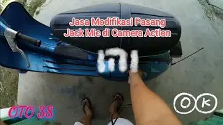Jasa Modifikasi Pasang Jack Mic Action Cam