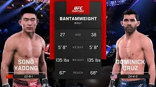 EA Sports UFC 5 | Song Yadong vs Dominick Cruz UFC Fight Night Bantamweight Bout