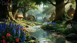 Celestaris Medieval Village | Enchanted Fantasy Forest & Celtic Medieval Music
