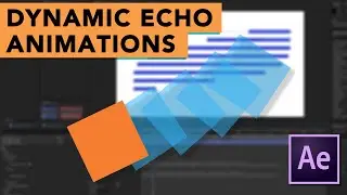 After Effects Expression for Dynamic Echo Animation