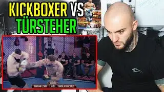 Edmon reagiert auf KICKBOXER BOSNIER gegen POLNISCHER T&Uuml;RSTEHER bei FAME 4 PAIN | Stream Highlights