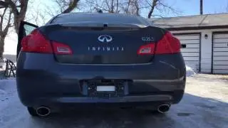 2007 Infiniti g35 Sedan stock exhaust rev