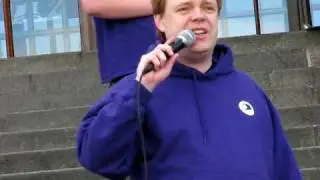Rick Falkvinge, ledare f&ouml;r Piratpartiet: 