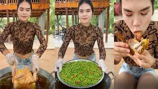 How to cook green chili sauce recipe with chicken