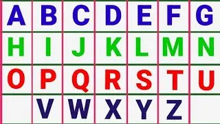 Alfabate ABCD | ABCD | small letter abcd | A To Z | study kids | एबीसीडी ll Capital letter ABCD ll