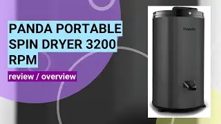 Review: Panda Portable Spin Dryer - Efficient Laundry Solution!