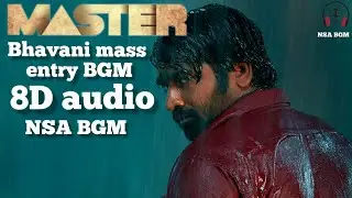Bhavani master mass entry bgm full 8D audio must watch this video with ear phones only pls