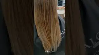 Dive into the gradient beauty of ombre hair 🌈✨ #HairColor #OmbreMagic #HairGoals #KoreanSalon