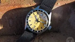Обзор швейцарских дайверских часов Ollech & Wajs OW C-1000 Y, водонепроницаемость до 1000 м.