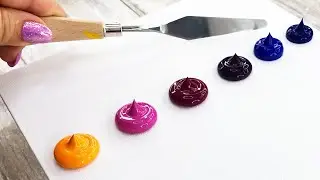 Easy Moon Wolf Painting🌙 Super Easy Moonlight Scenery Painting