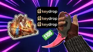FINALLY!! GOLD ARABESQUE PULL - KEYDROP CASE BATTLE (Keydrop promo code 2025)