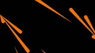 Оранжевые летящие брызги видеофон,футаж / background, futage orange flying spray