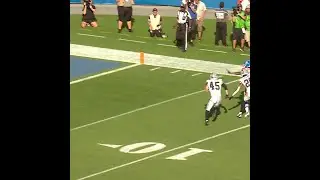 Lil&rsquo;Jordan Humphrey catches for a 27-yard Gain vs. Las Vegas Raiders