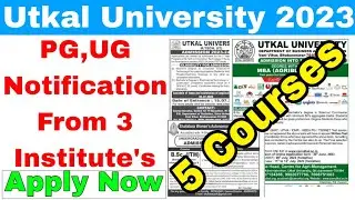 PG UG Direct Admission CPS College,Shailabala College,Utkal University Big Update,Course Odisha 2023