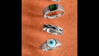 Discover 925 Sterling Silver Rings for Men & Boys by CLARA #rings #collection #mensjewellery