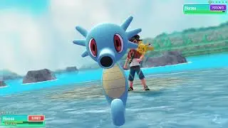 Pok&eacute;mon Let's Go Pikachu Master Trainer Challenge #116   Horsea