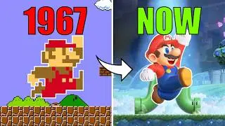 2D Mario's evolution is Mind Blowing!