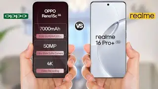 OPPO RENO 15C 5G vs Realme 16 Pro Plus 5G || Full Comparison 