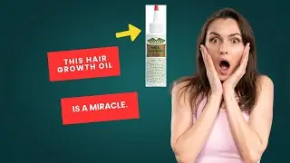 Wild Growth Hair Oil 4 Oz -natural hair growth - Best hair loss serum you need to try