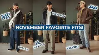 Любимые фиты ноября! | Visvim, OrSlow, Kapital, Our Legacy и многое другое!