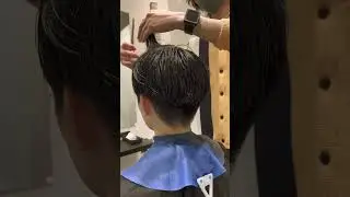 corte cl&aacute;sico para cabello largo |tutorial| #barber#shorts#estilista#cabellolargo#haircut#nature