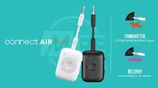 Introducing the MEE audio Connect Air Pro: 2-in-1 Bluetooth Adapter for Your Travels