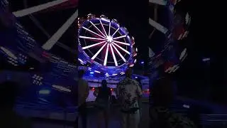 Extreme ride at Luna park 2025 Ta' Qali Malta