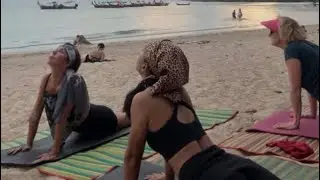 Sunsets, Sound Bowls & Stretching at Kamala Beach 🌊 | Good Vibes Thailand 🌴