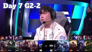 BLG vs PSG - Game 2 | Day 7 LoL Worlds 2024 Swiss Stage | Bilibili Gaming vs PSG Talon G2 full