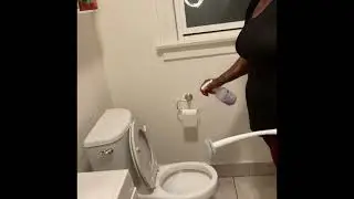 Cleaning motivation: Watch me clean my filthy bathroom