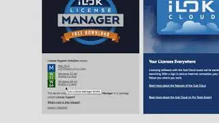 Creating an Ilok account and Installing Ilok Manager