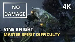 Vine Knight - NO DAMAGE/Master Difficulty - Kena Bridge of Spirits 4K 60FPS