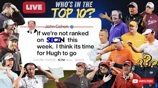 SECZN LIVE: Week 9 Rankings | Chaos, Clarity, and Contenders Emerging 🔥