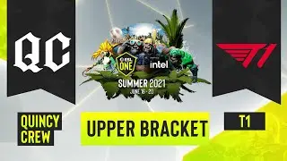Dota2 - Quincy Crew vs. T1 - Game 1 - ESL One Summer 2021 - Upper Bracket