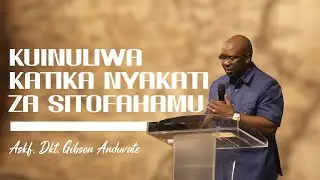 Ibada ya Jumapili  |  Mch. Dkt. Huruma Nkone  |  18 Januari 2026