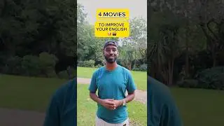 4 Movies that can help Improve your English #learnenglish #movies #shorts