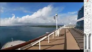 Equinox timelapse walkthrough from top to bottom, with reactive map.