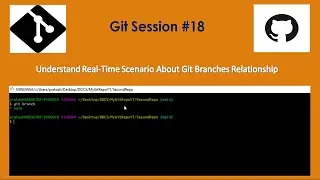 Git Branches Relationship In Real-time | Coding Knowledge | GitHub Tutorial